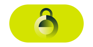 TrustedServer technology lozenge visual