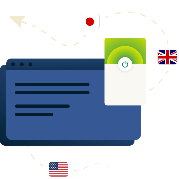 Use the ExpressVPN browser extension for a GUI.