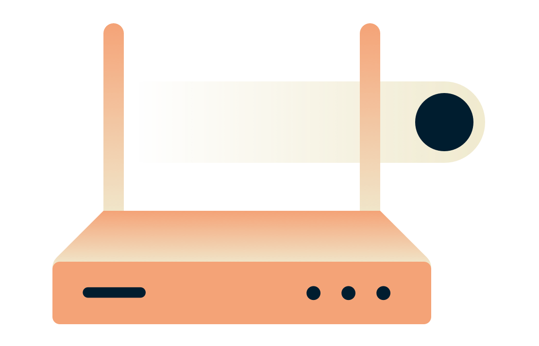 Always-connected router VPN.